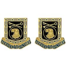 856th Quartermaster Battalion Unit Crest (Service to Victory)